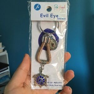 Evil eye 🧿 turtle 🐢 keychain (from Portugal)